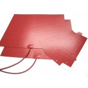 Silicone heating mat 240V and 12V 